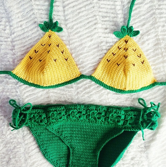 pineapple bikini set